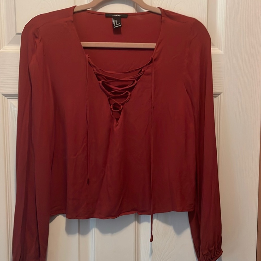 Forever21 blouse, women’s size med
